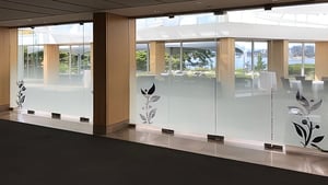 Gradient Flower Mural Film