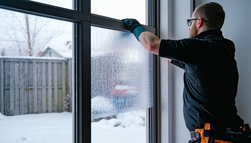 Installing Window Film in Cold Weather