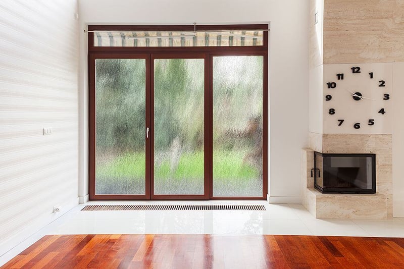 Get the Rain Glass look at a fraction of the cost with SOLYX® Textured Rain Glass Window Films