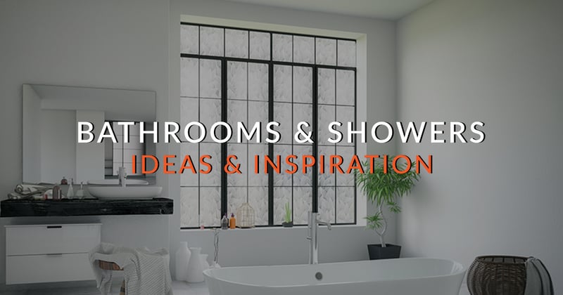 Get Inspired Now! With Decorative Privacy Films for Bathrooms and Showers