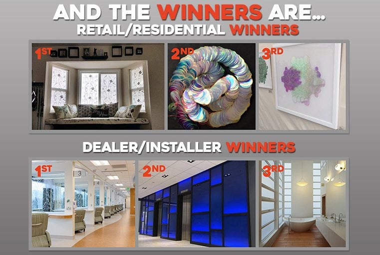 Announcing Our Gift Certificate Giveaway Winners | Decorative Films