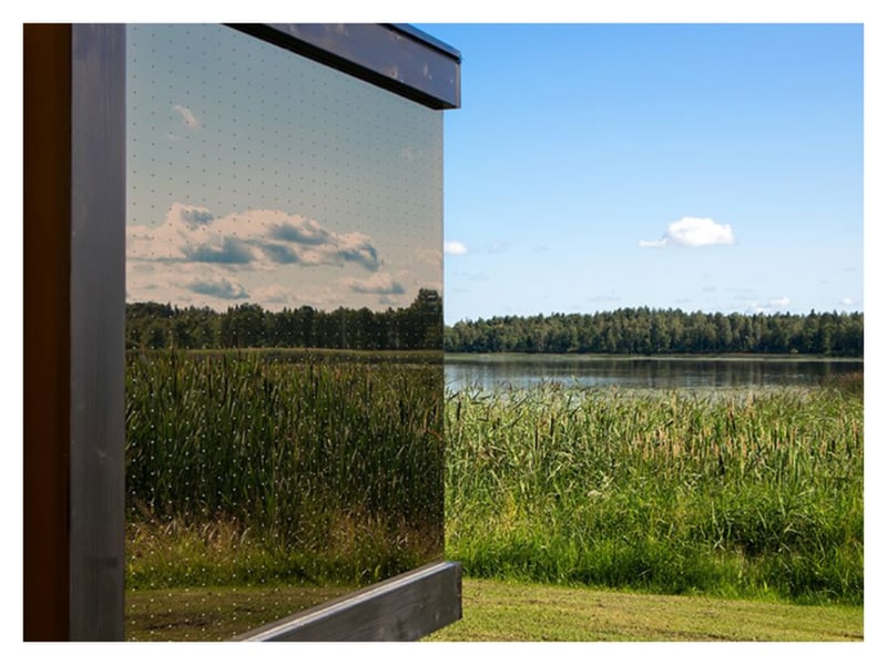 A Bird Safety Film with Benefits for the Building and the Birds.